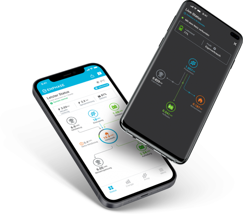 SEM-Photovoltaik-Enphase App